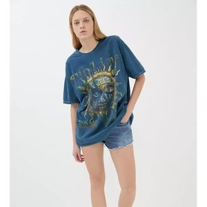 Sublime tshirt dress urban blue